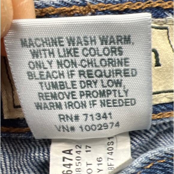 Vintage 90's L.L. Bean Classic Fit Men Jeans Size 38X29 100% Cotton - Picture 8 of 11